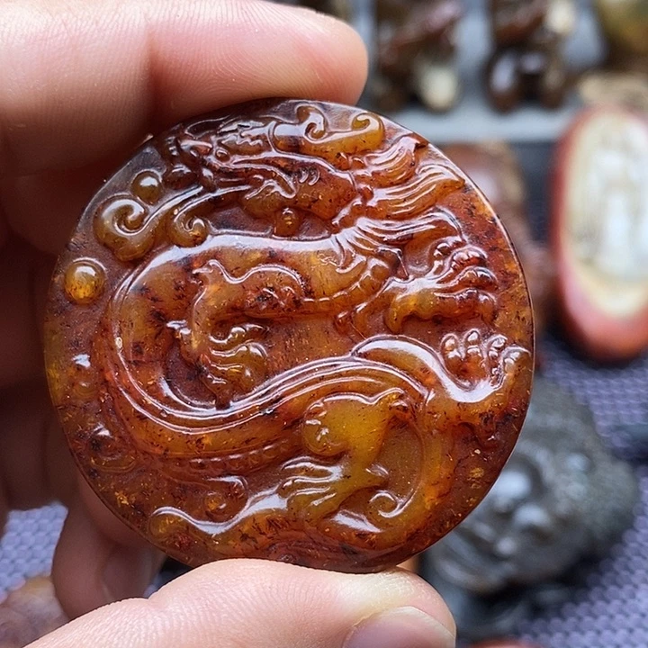未镶嵌蛇纹石玉颈饰