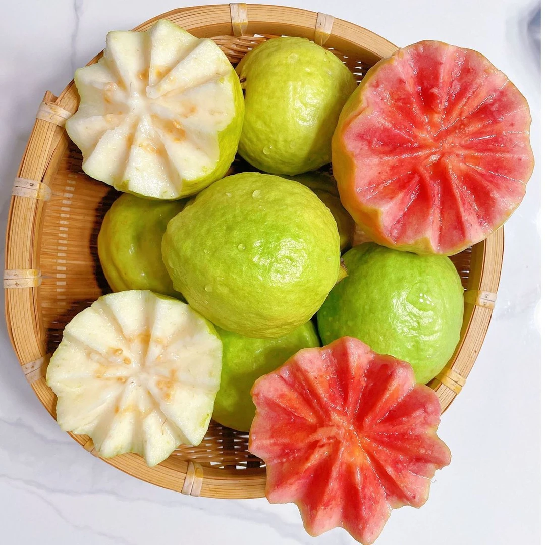 广西红心白心奶油软芭乐新鲜当季水果番石榴冰淇淋口感软糯香甜