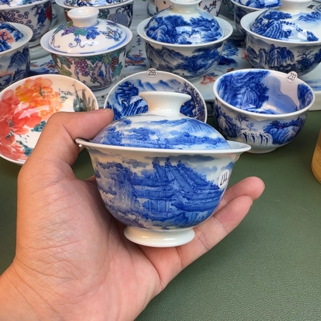 陶纯手工纯手绘茶具262