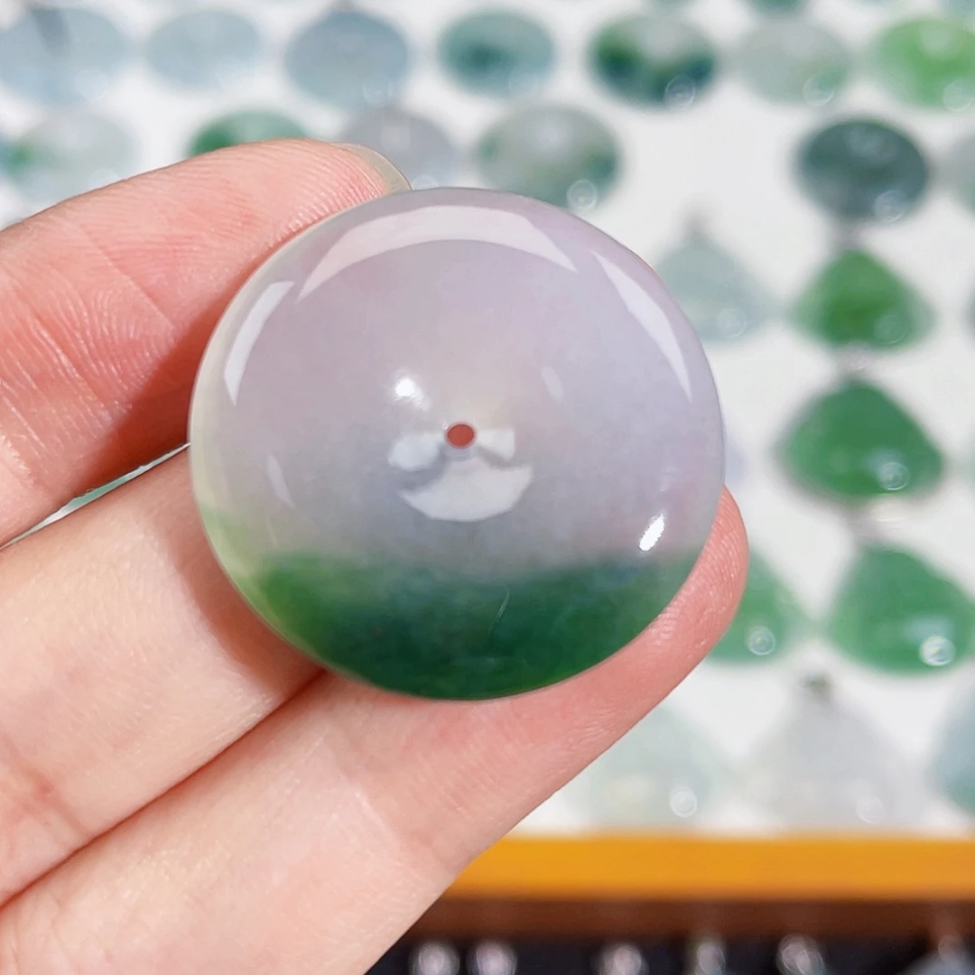 颈饰未镶嵌翡翠吊坠