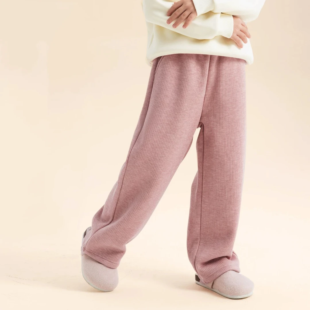 2025新款儿童春秋长裤童装女童裤子早春外穿休闲宽松小女孩阔腿裤