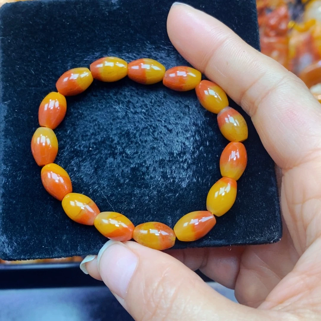 未镶嵌石英质玉（黄龙玉）吊坠(不含链)