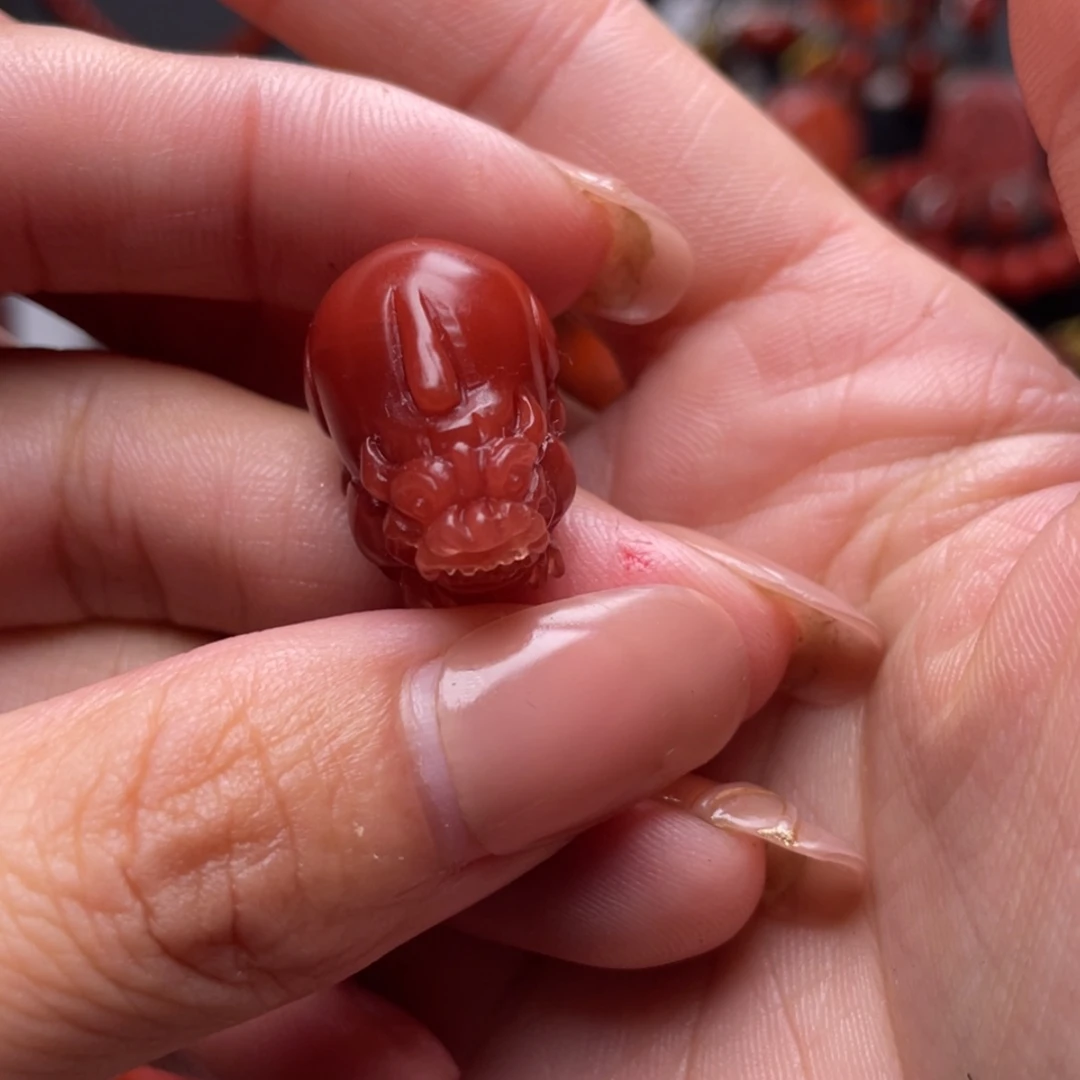 【闪购商品】南红玛瑙招财貔貅未镶嵌云**