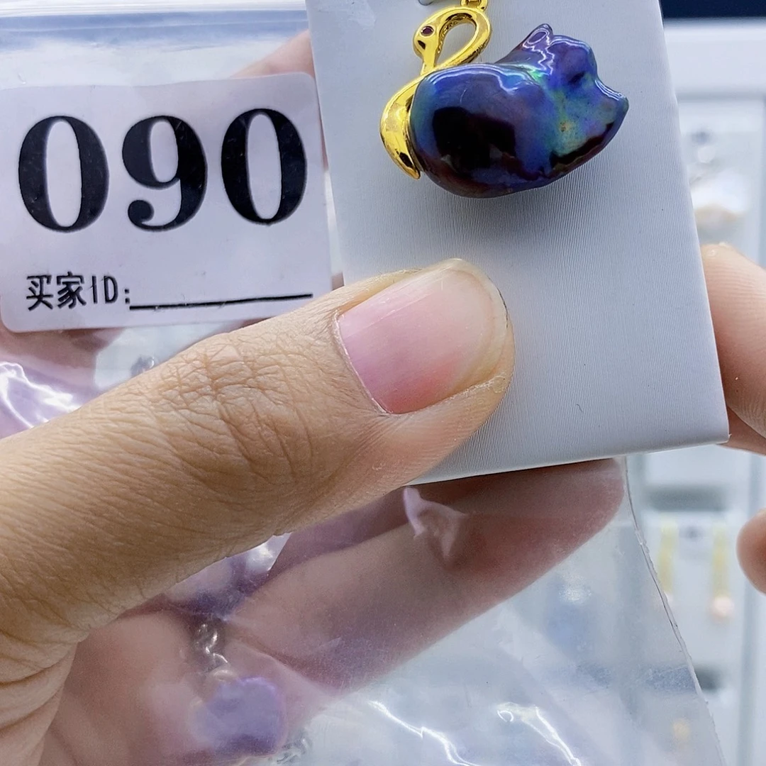 颈饰钛钢淡水珍珠