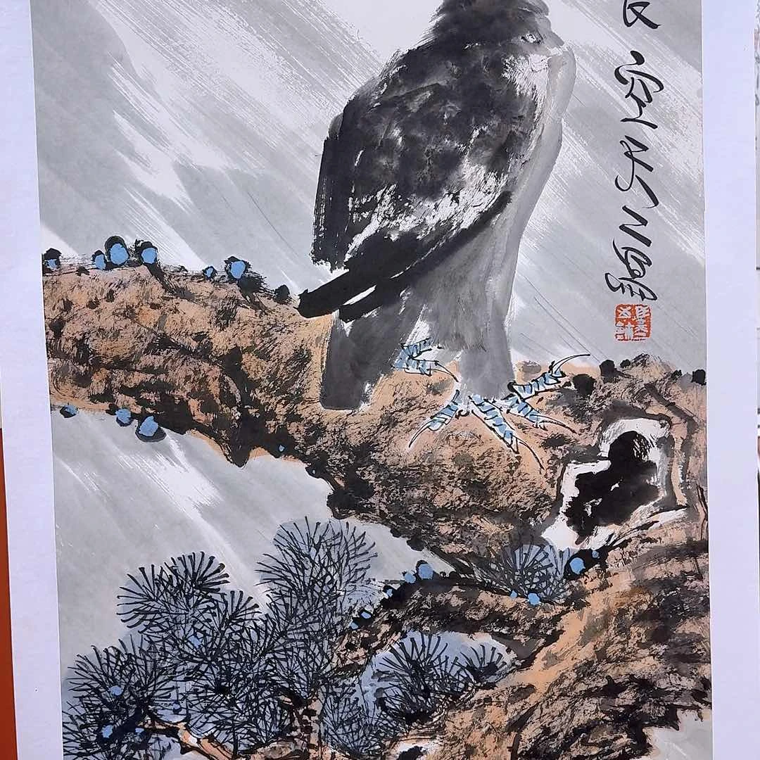 国画我也不知道怎么