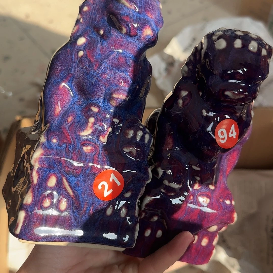 陶摆件郑家钧窑摆件