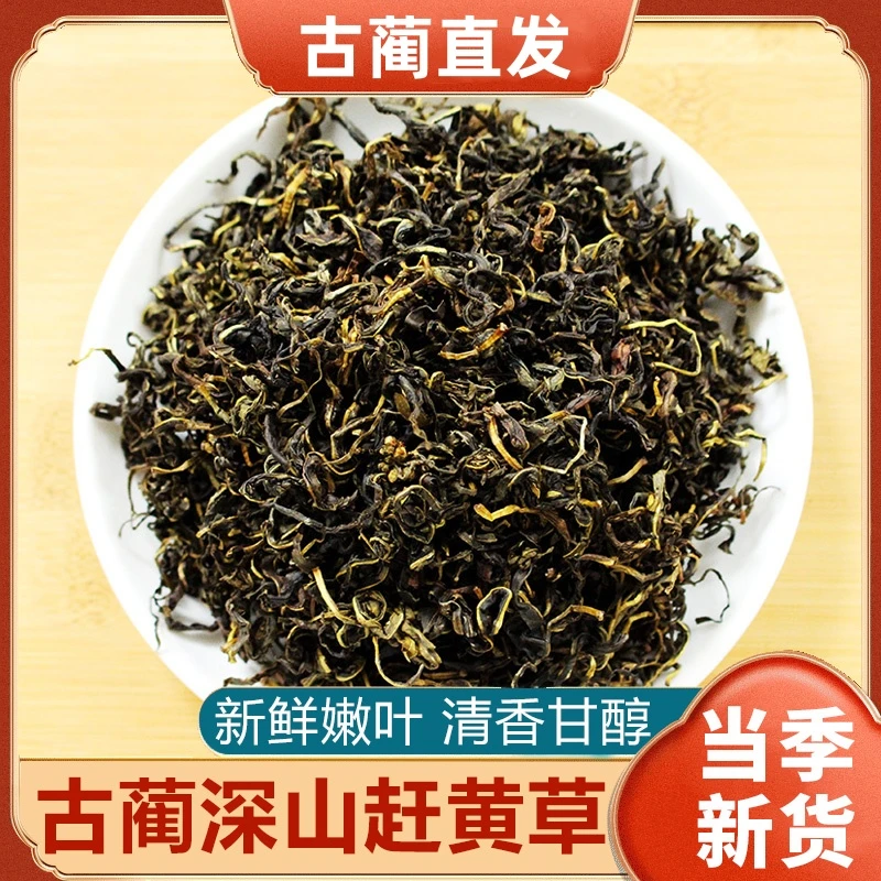 四川古蔺赶黄草头茬嫩叶搭枸杞【送决明子】