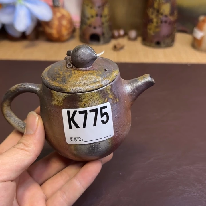 吨***G土器作品备前烧作品宝瓶