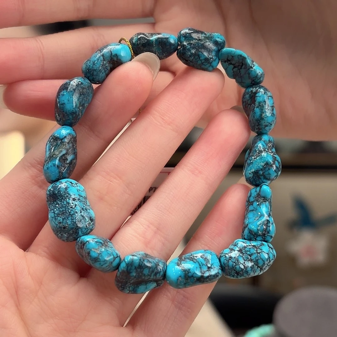 绿松石未镶嵌颈饰