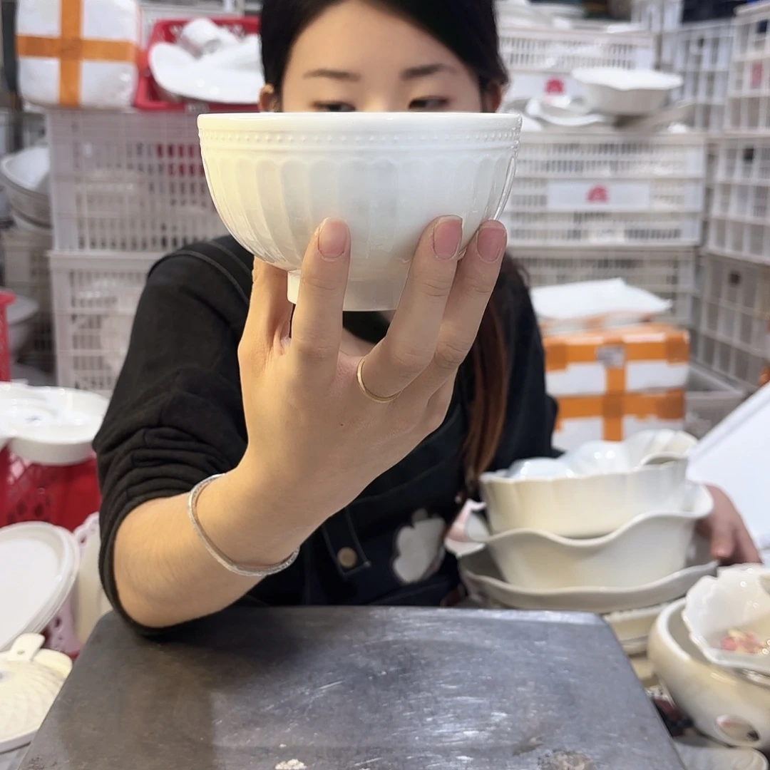 盘微瑕产品………小号六个碗