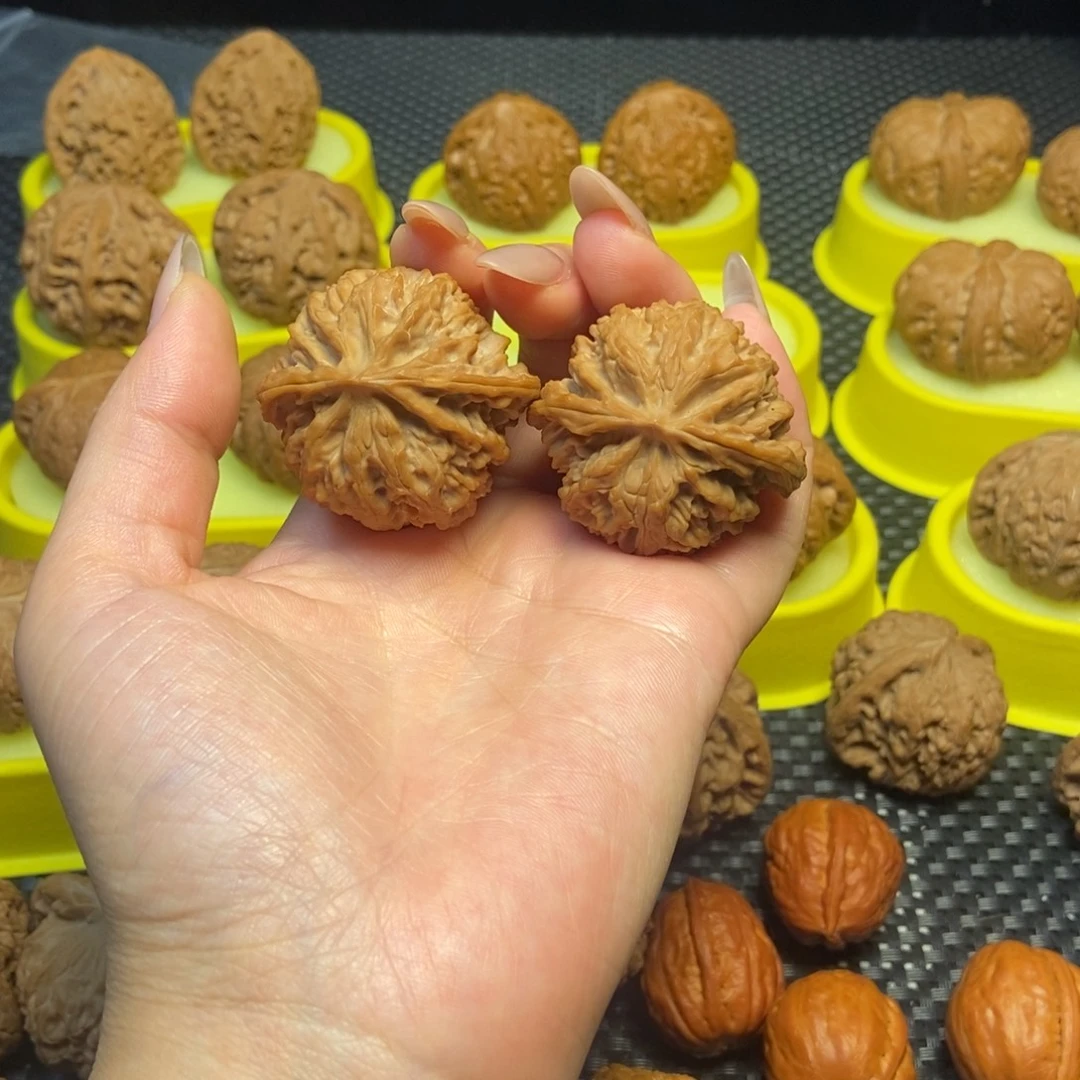 把件文玩核桃苹果园41全品白茬