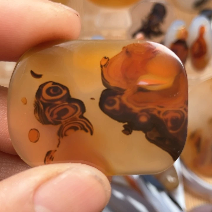 玛瑙/玉髓吊坠未镶嵌