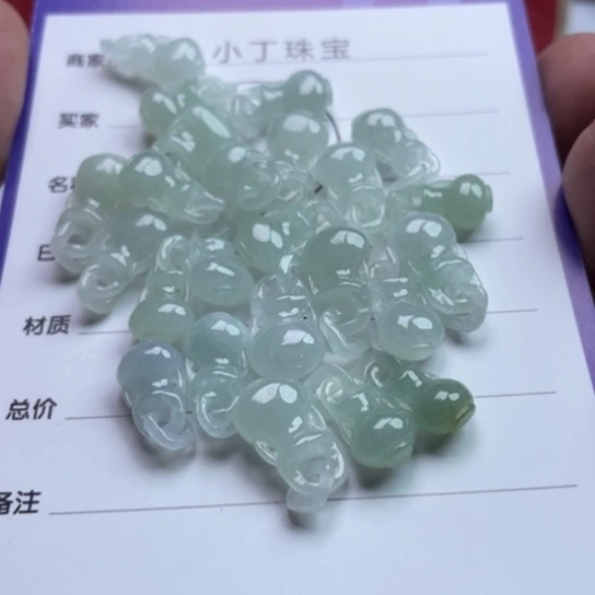 翡翠挂件未镶嵌多样性发货拍一发一