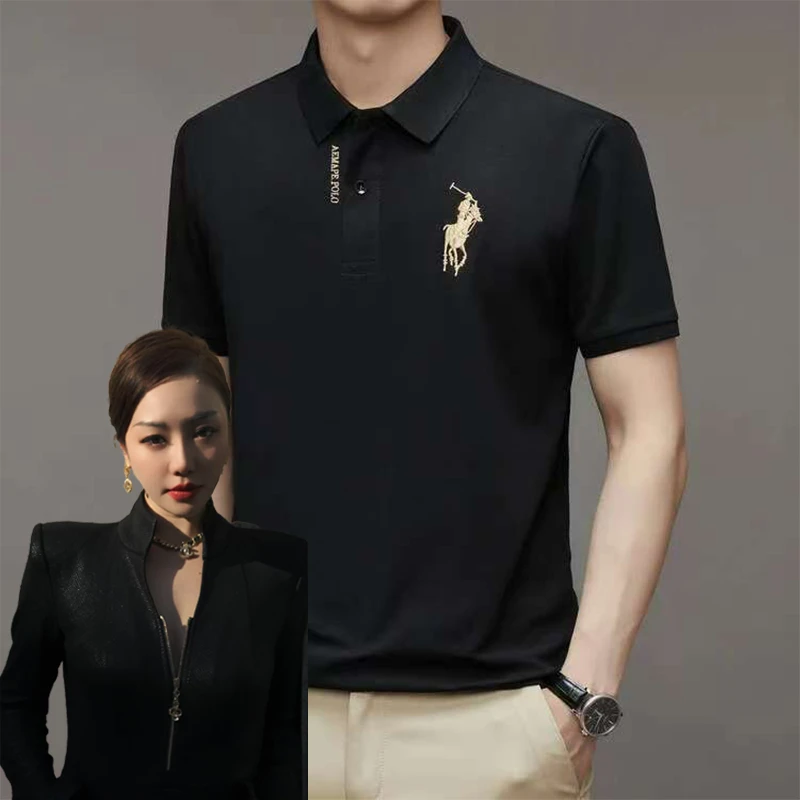 港澳专供《金丝战马》高定男士短袖T恤 奢亿购集团