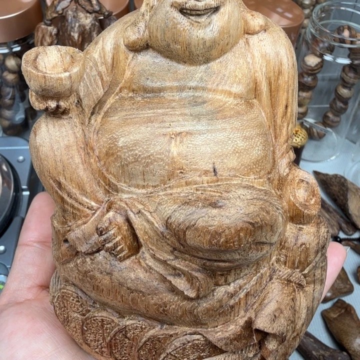 沉香碎屑沉香文莱弥勒佛 171 克