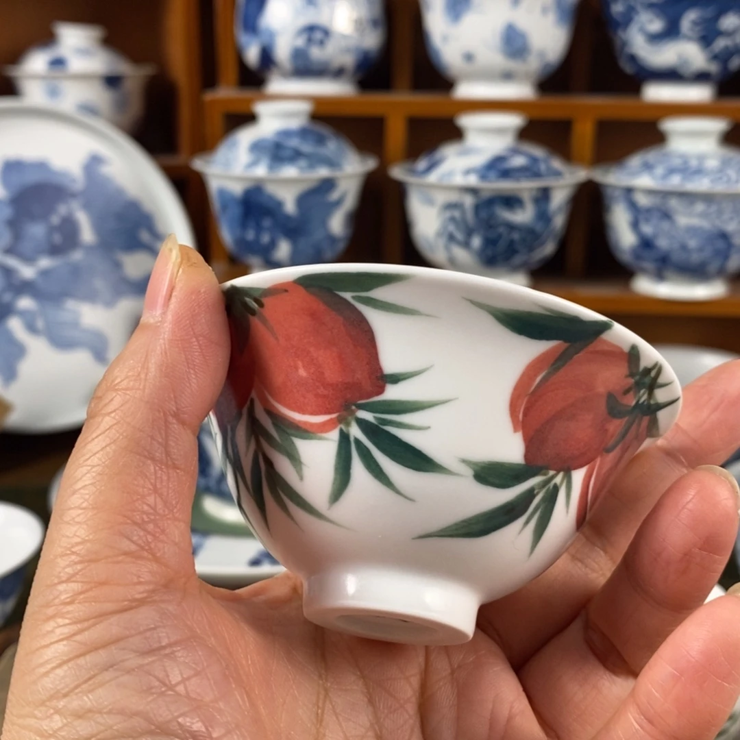 瓷片景德镇陶瓷手绘茶器210