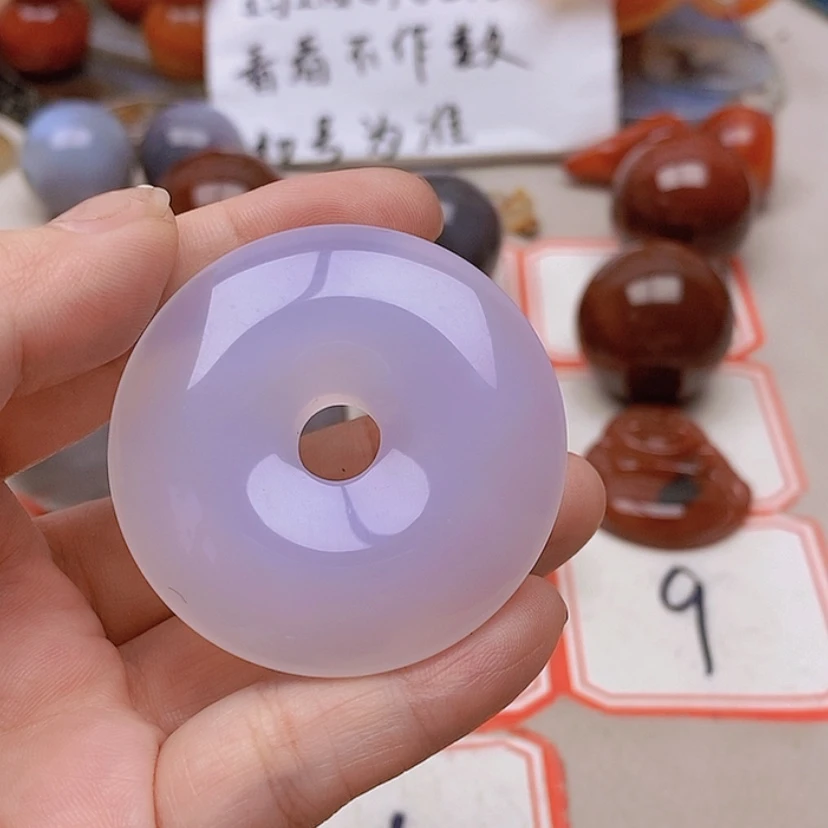 【闪购商品】未镶嵌玛瑙/玉髓珠宝半成品滨****
