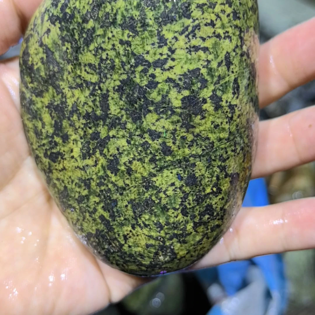 真***叶木藏玉药王石原石一个