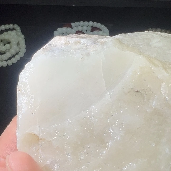 和田玉（糖玉）未镶嵌车挂