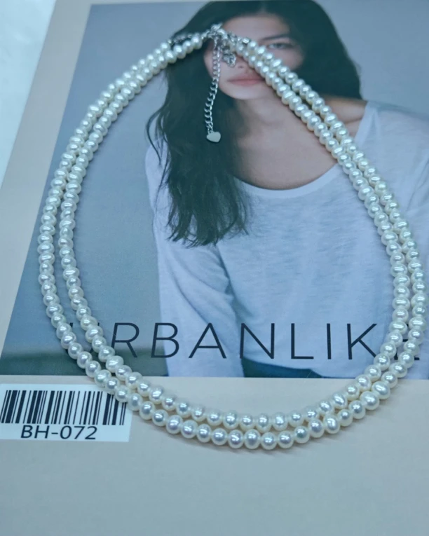 【老许推荐】超稀有无核淡水珍珠项链4mm左右BDFHX043