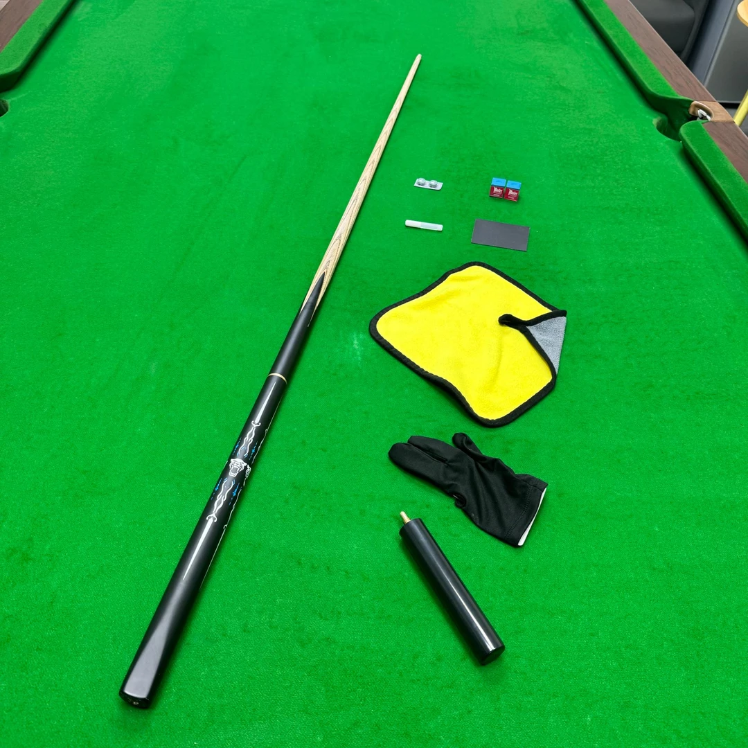 黑豹台球杆匠心一体分体手工小头杆高颜值新手中式球杆性价比球杆