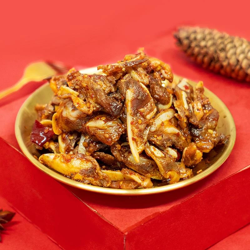 谭八爷香辣猪脆骨四川特产麻辣冷吃猪肉零食小吃熟食即食真空