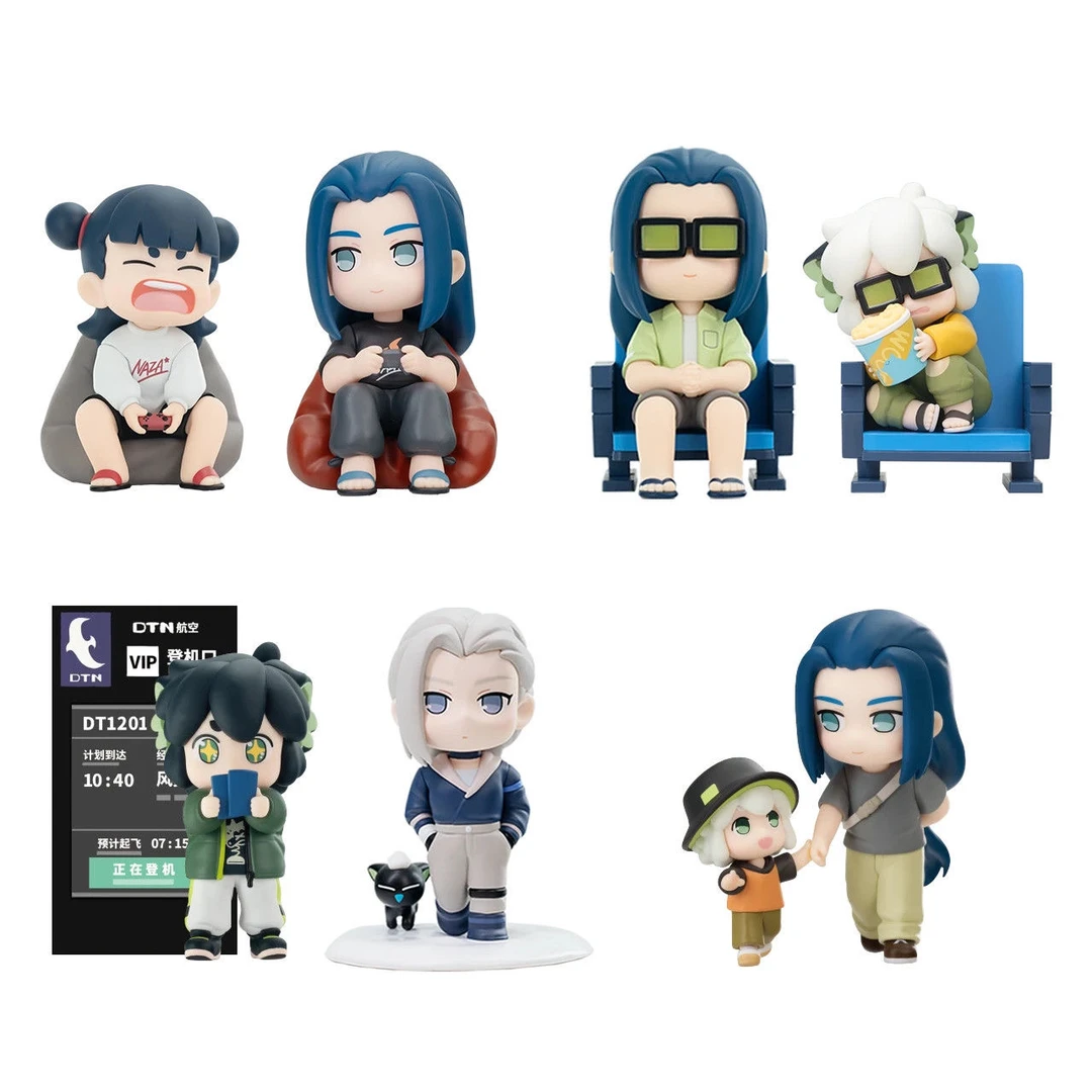 【拆盒】罗小黑战记2妖灵探案  人物日常手办【盲盒】