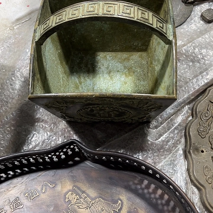 羊***生铜铜摆件可以使用