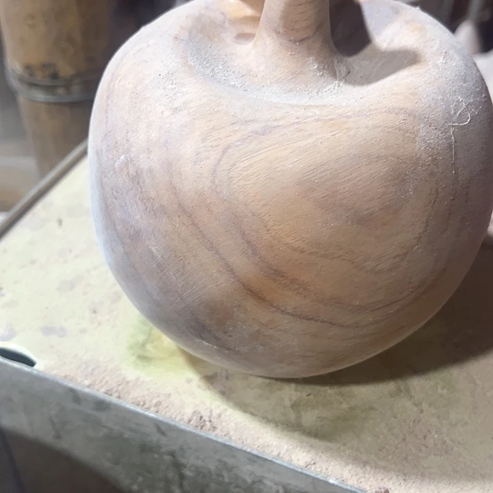 木香樟木白胚苹果原木瑕疵款