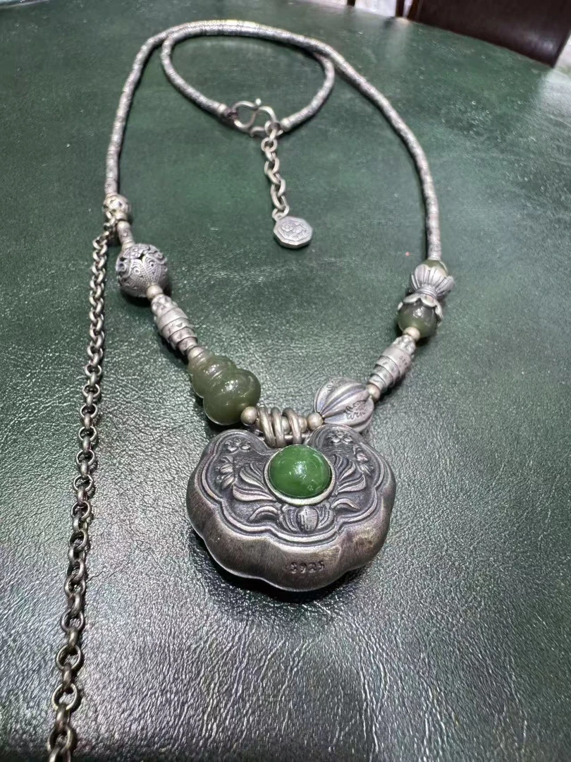 吊坠925银 原创～925银挂件项链