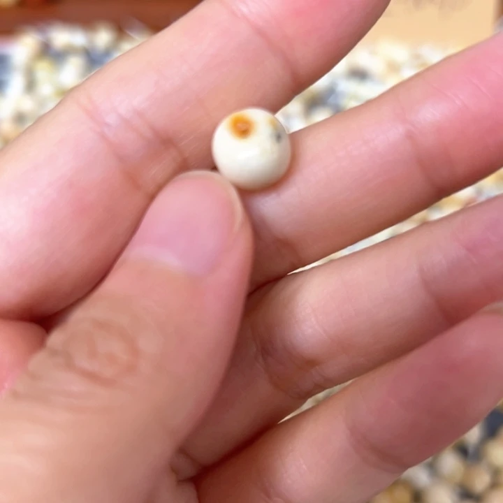 裸石蜜蜡未镶嵌9mm一个
