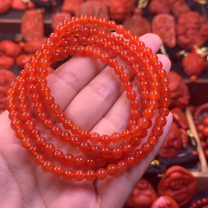 【闪购商品】南红玛瑙多圈未镶嵌