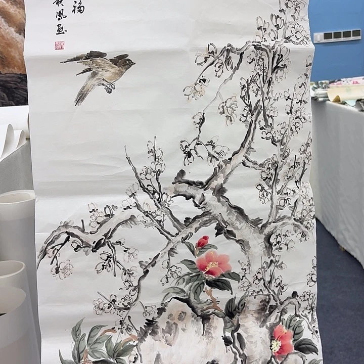 国画手绘国画作品