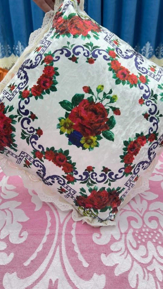 梦乡窗帘-【枕头套一对】民族风