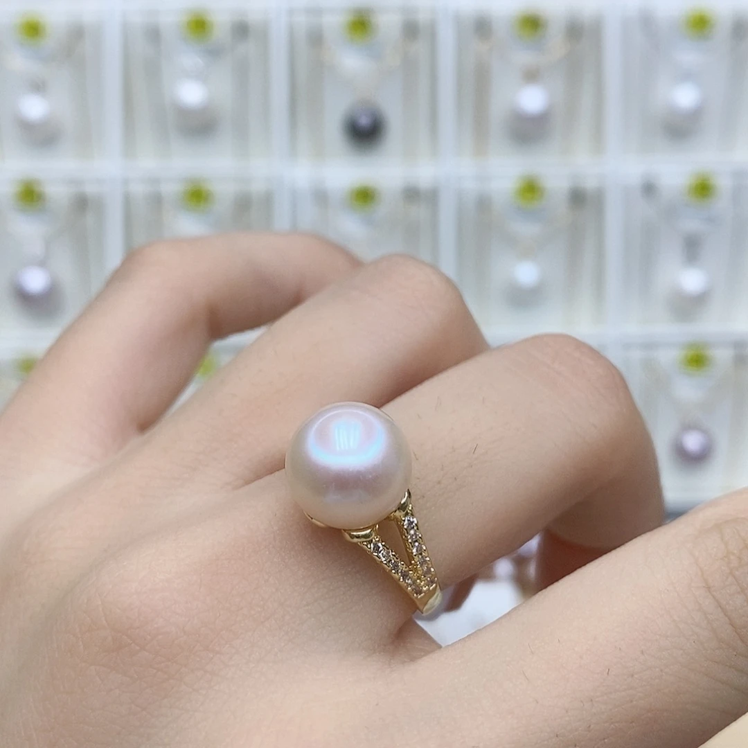 淡水珍珠颈饰合金