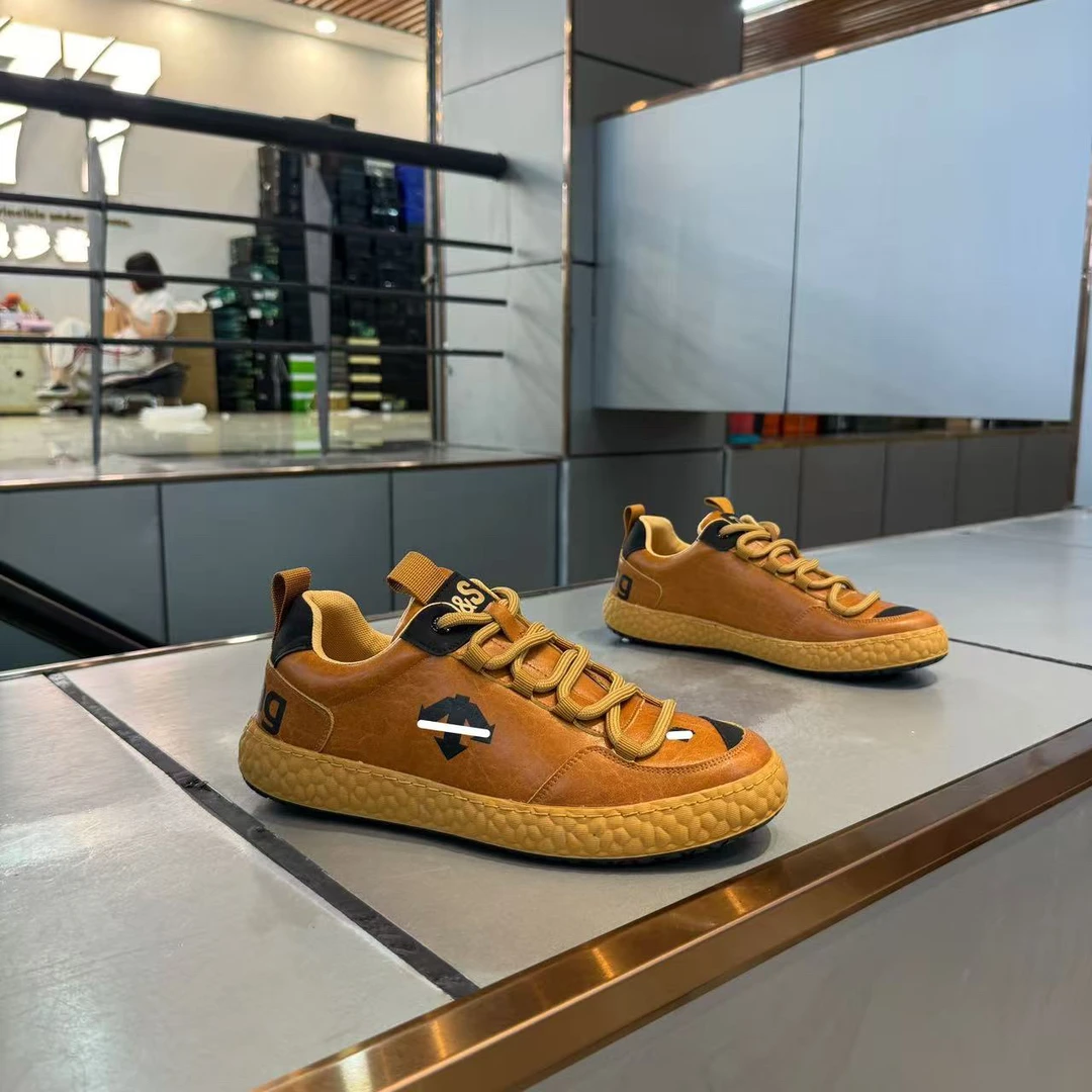 薄款轻质潮流秋冬低帮时尚休闲鞋圆头男鞋舒适百搭