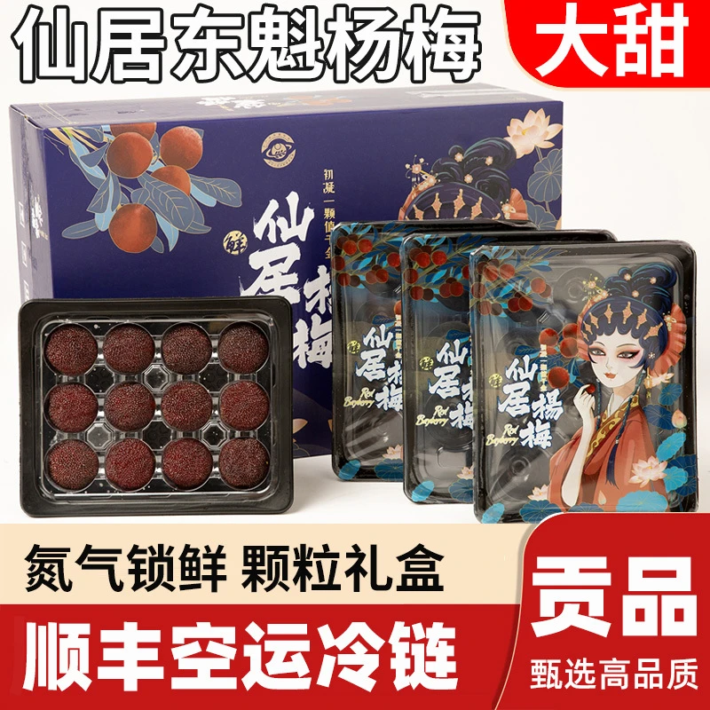 【乒乓特大果】正宗仙居杨梅新鲜东魁杨梅当季浙江水果礼盒氮气锁鲜