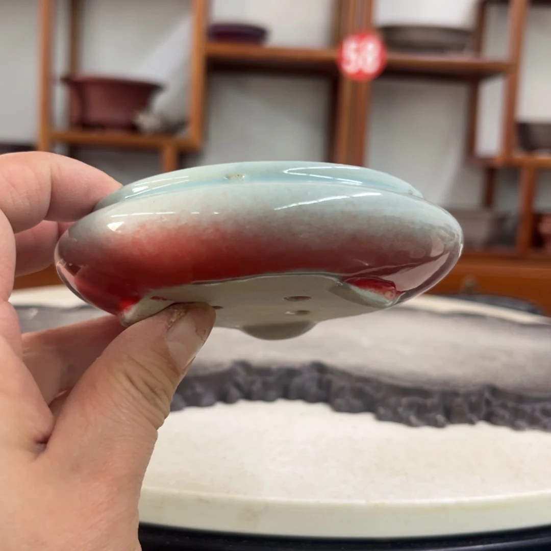 紫砂花盆瑕疵3-8。。。