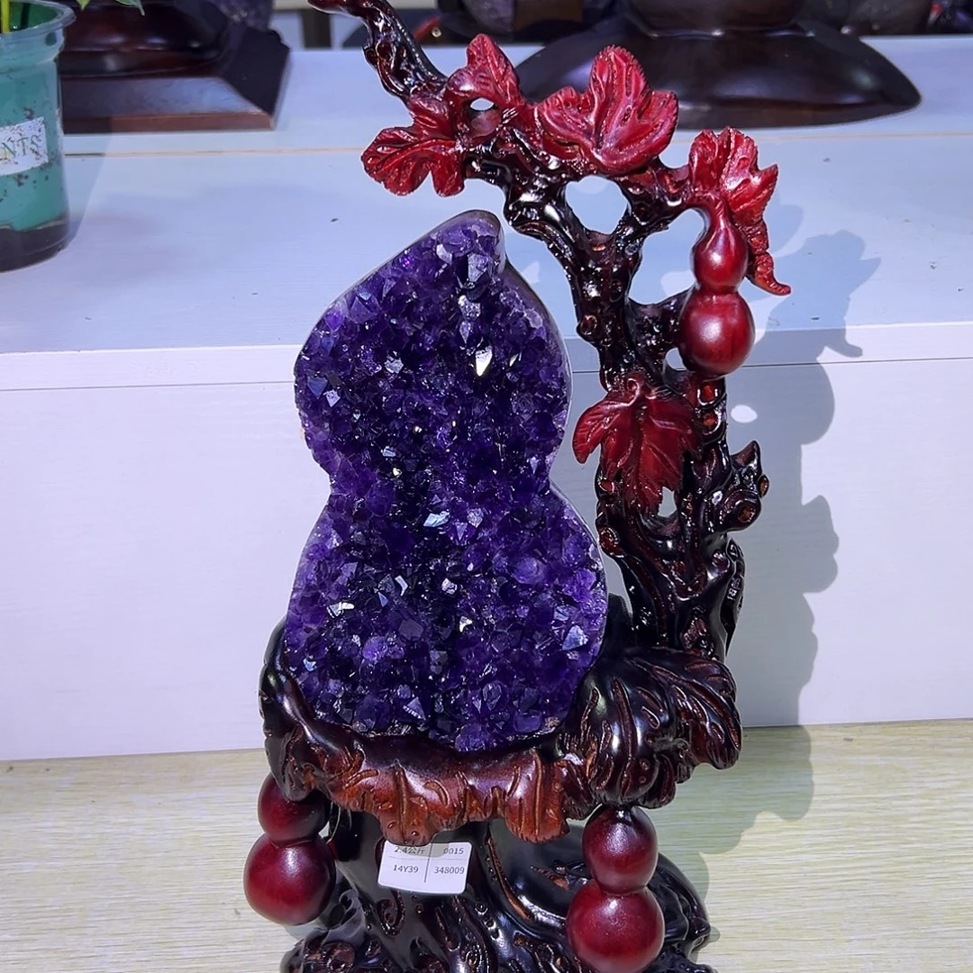 紫晶未镶嵌大型摆件（非配饰）