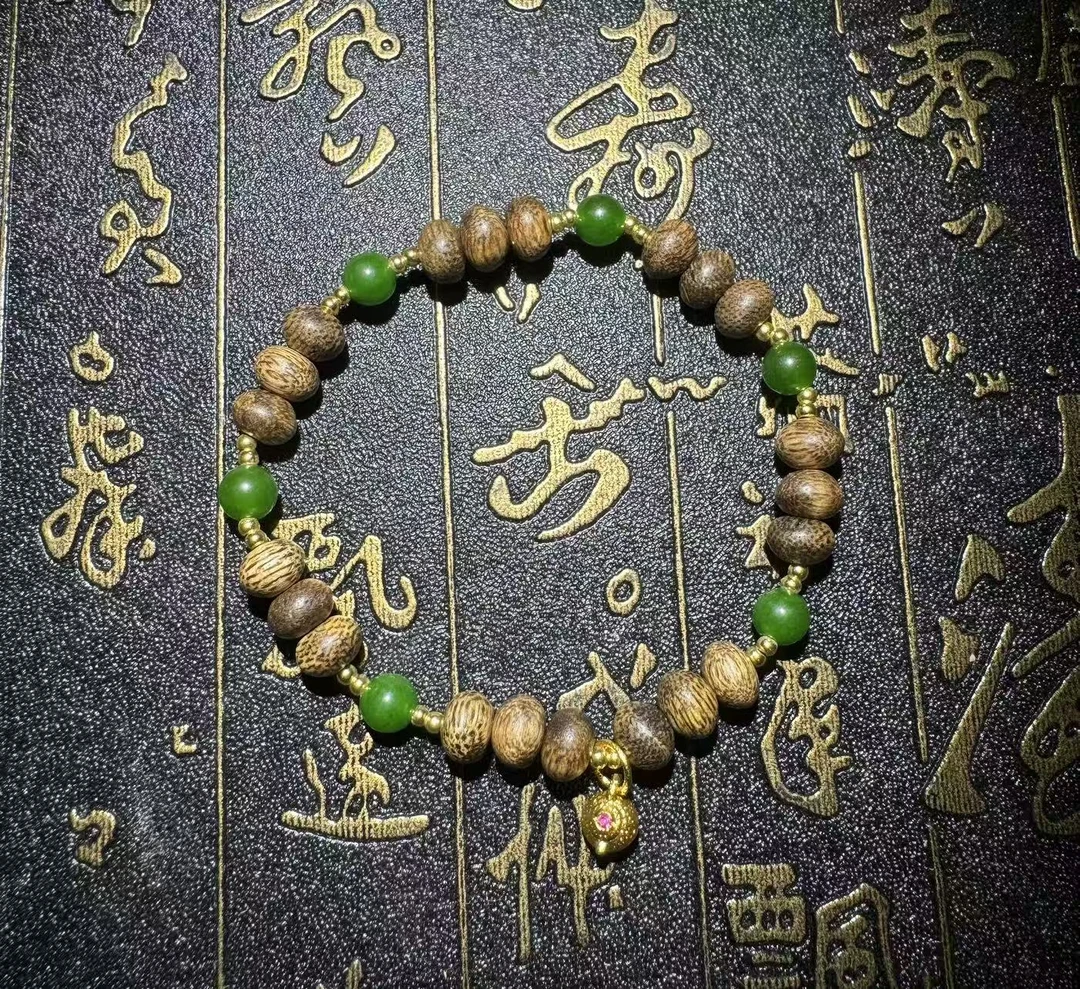 增香沉香木K492增香沉香木单圈手串（无礼盒）