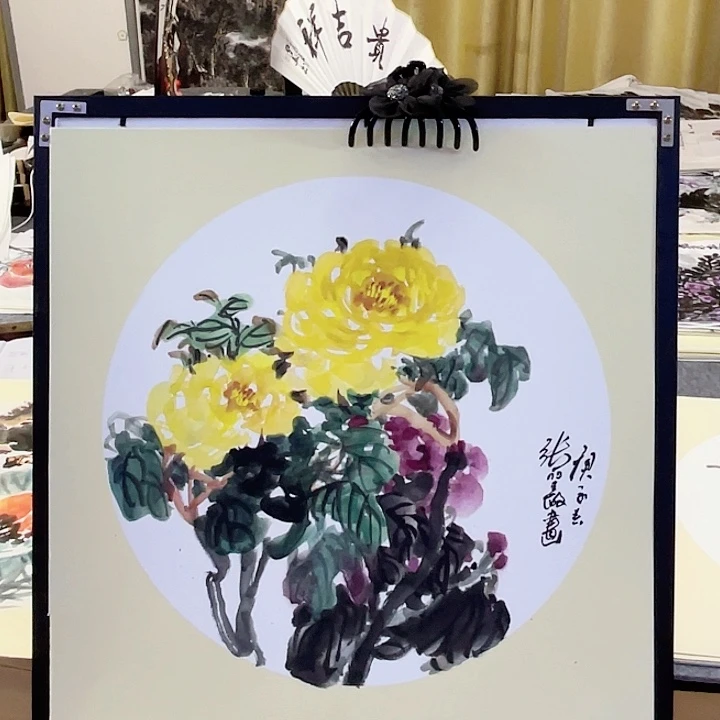国画张圣敏先生纯手绘作品