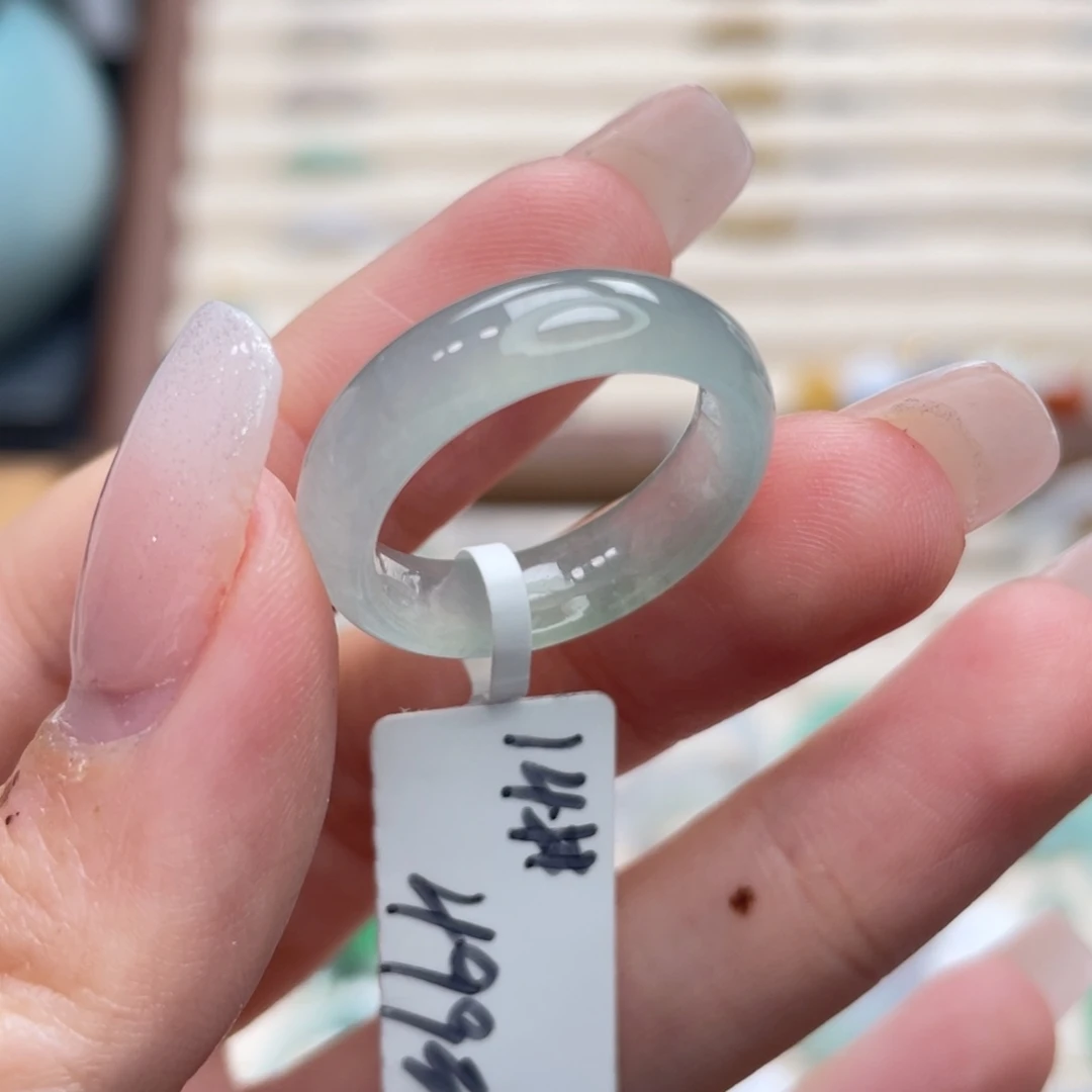 翡翠未镶嵌戒圈a30港圈14冰胶葡萄肉