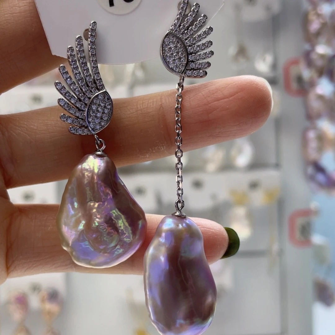 淡水珍珠银S925镶嵌颈饰@****姐