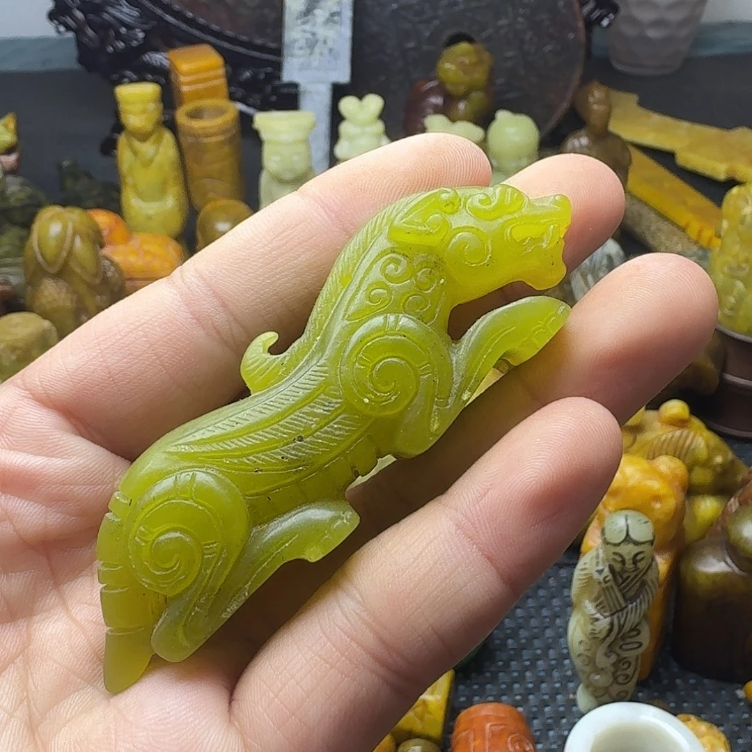 白玉菩提吊坠。。。