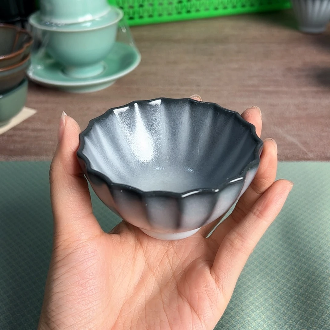 云间青瓷龙泉小米茶器