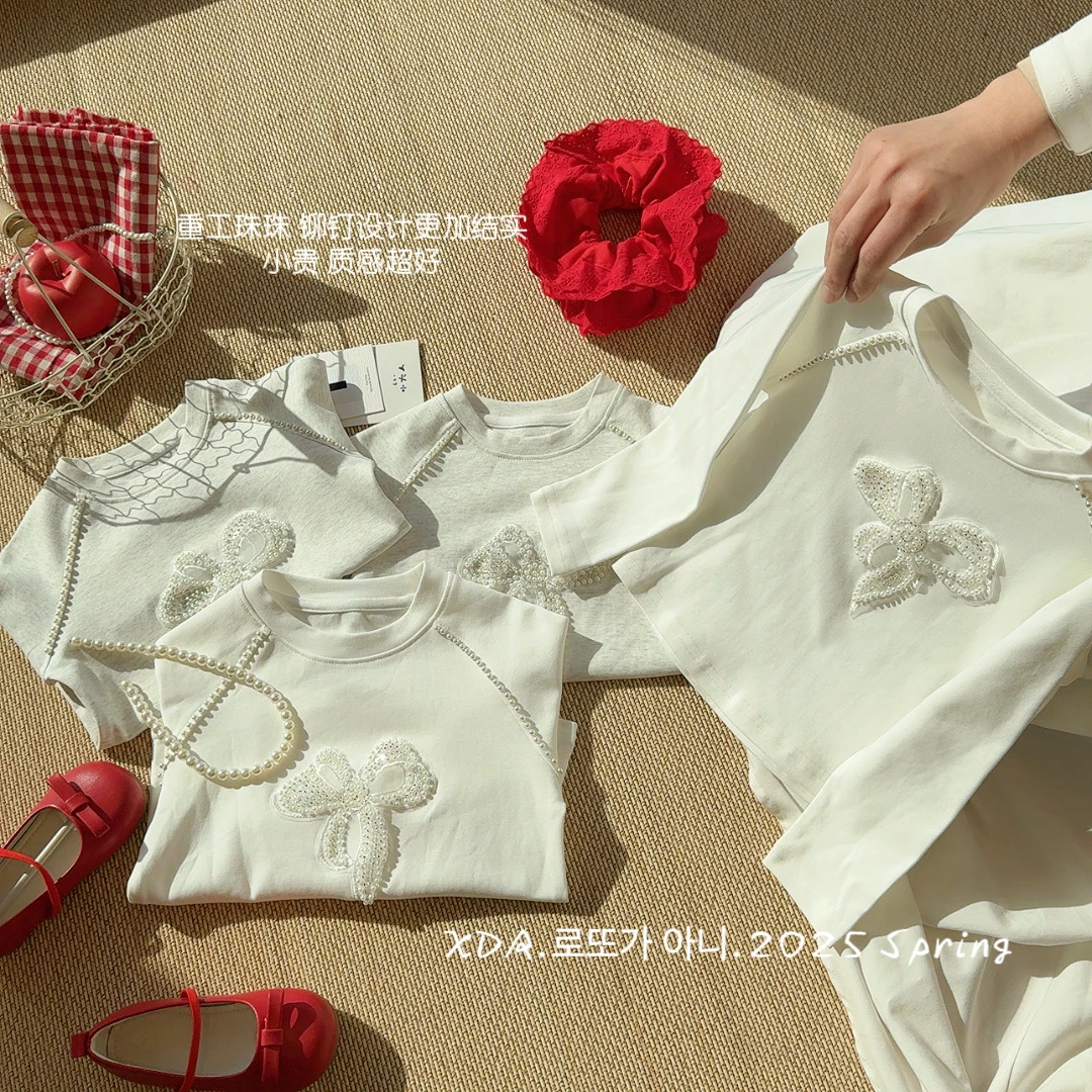 【重工蝴蝶结上衣】（小贵 但质感真好）2550 易木一小大人 D