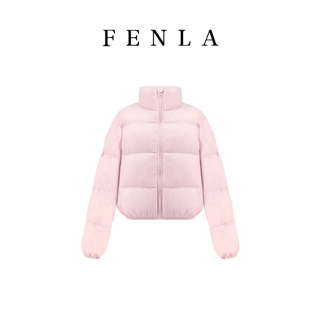 【惠姐私服】肯豆风短款加厚羽绒服女冬白鸭绒羽绒衣外套  85313