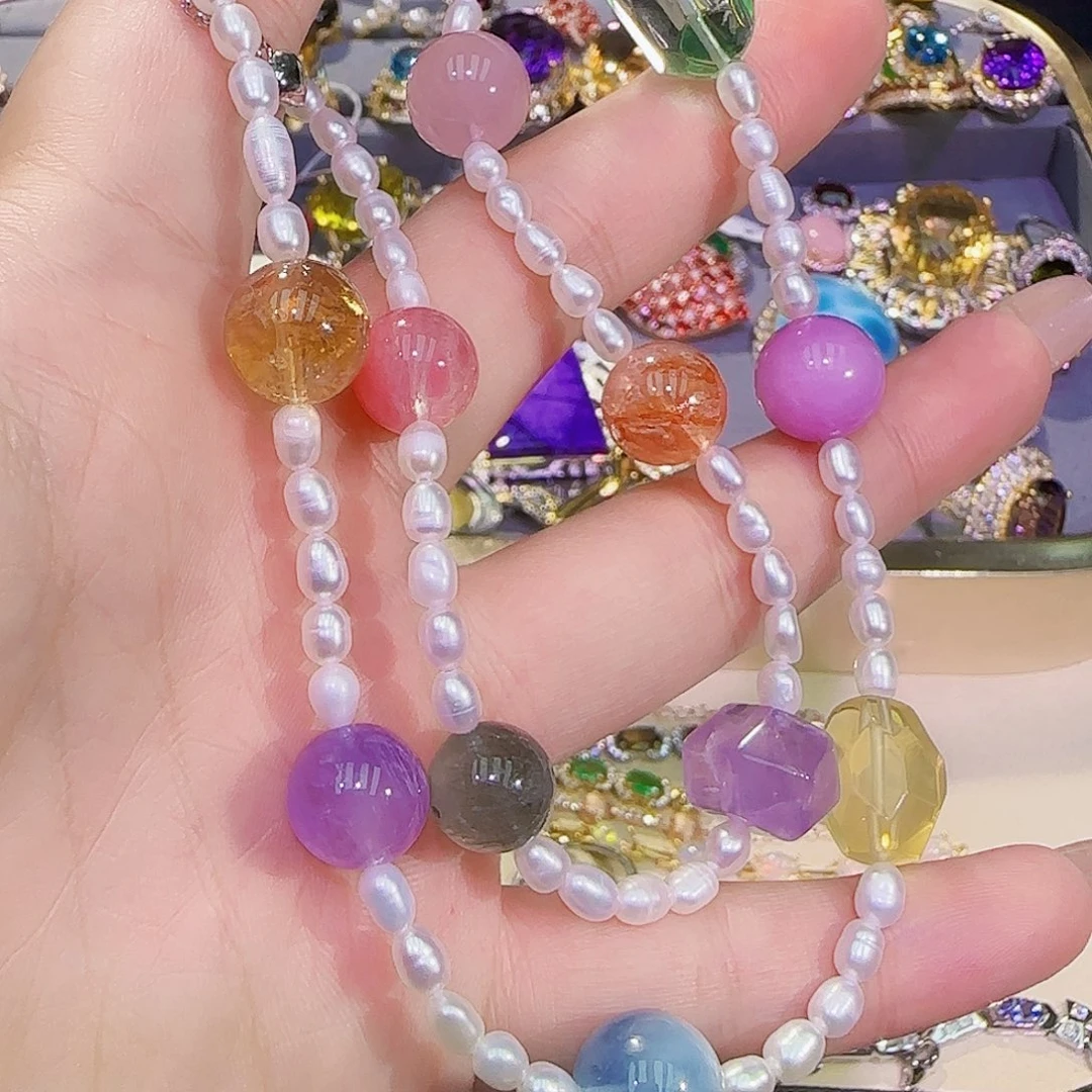 未镶嵌珠宝半成品水晶多宝