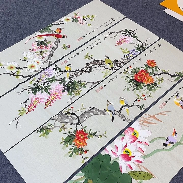 国画手绘国画作品欣赏