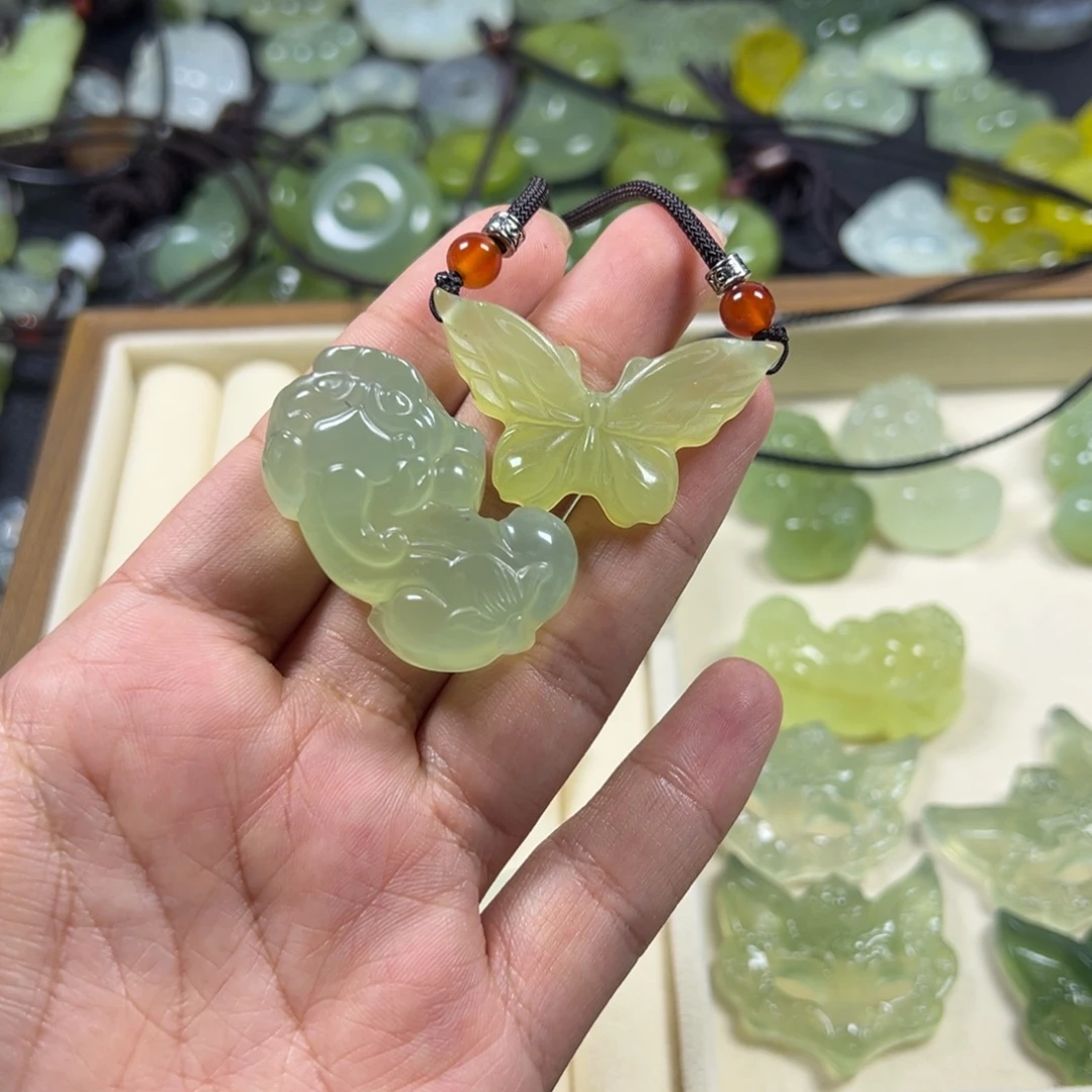 安***华未镶嵌岫玉吊坠(不含链)